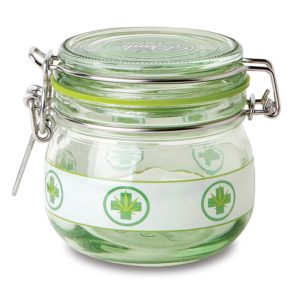 best glass weed jars